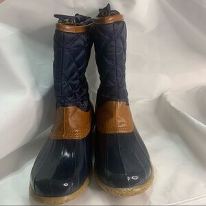 G. H. Bass & Co Bass Sea Blue Nylon Duck Shoes